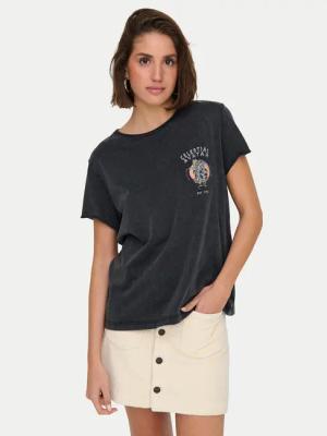 ONLY T-Shirt Lucy 15336965 Grau Regular Fit