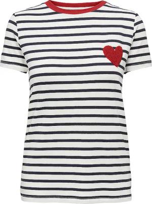 ONLY T-Shirt ONLHEART  creme | XS