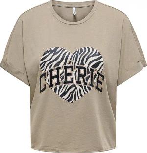 ONLY T-Shirt ONLLUCY  olive | XS