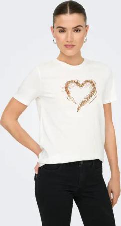 ONLY T-Shirt "ONLMARCY S/S BOX TOP CC JRS"