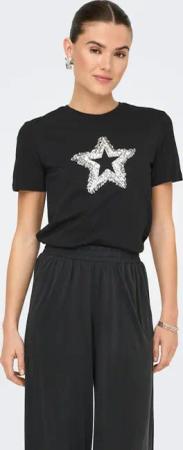 ONLY T-Shirt "ONLMARCY S/S BOX TOP CC JRS"