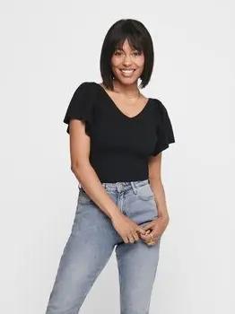 Only  T-Shirts & Poloshirts 15203888 LEELO-BLACK