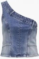 Only  Tank Top 15327960 ZOEY-MEDIUM BLUE DENIM