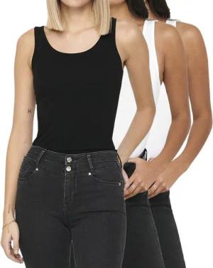 ONLY Tanktop (3er-Pack) Basic Long Shirt