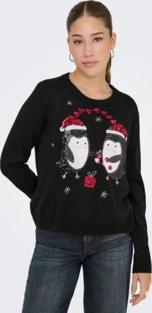 ONLY Weihnachtspullover ONLXMAS SHINE LS ONECK KNT