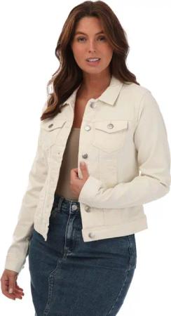 Only - "Wonder" Jeansjacke für Damen (Ecru)