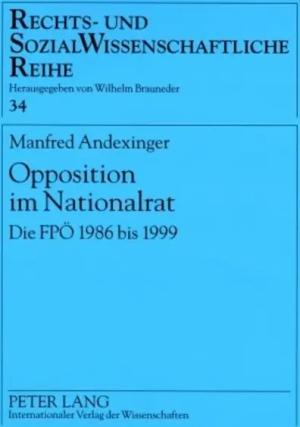 Opposition im Nationalrat