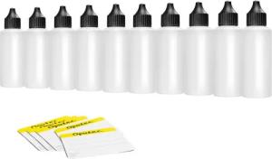 Oputec Kanister 10 x 100 ml Dosierflaschen Tropfflasche, weiche PE Kunststoff-Flaschen (Spar-Set)