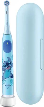 Oral-B Elektrische Kinderzahnbürste iO Kids 6+ Stitch, Aufsteckbürsten: 1 St., 1 Reise-Etui, Musik-Timer, 3 Modi, ab 6 Jahren