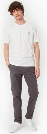 ORGANICATION Slim-Fit Hose aus Bio-Baumwolle