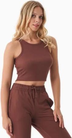 ORGANICATION SONNIA | Cropped Rib Top aus Bio-Baumwolle