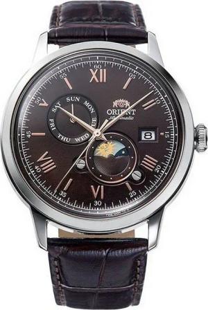 Orient Automatikuhr Orient RA-AK0804Y30B Sun and Moon Automatik Herrenuhr 41mm 3ATM Orient RA-AK0804Y30B Sun and Moon Automatik Herrenuhr 41mm 3ATM