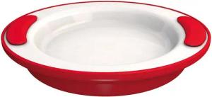 Ornamin Speiseteller ORNAMIN Thermoteller, (1 St), Esshilfe l Alltagshilfe l bruchstabil l Made in Germany