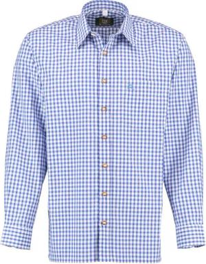 OS Trachten Trachtenhemd Panxeta Langarmhemd mit Stickerei auf der Brusttasche