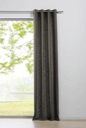 Ösenvorhang BALANCE taupe B/L: ca. 135x245 cm