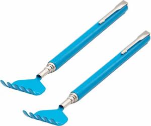 Osma Massagebürste Rückenkratzer Teleskop Kratzhand Rückenkrauler, 2-tlg., Ausziehbar, Rücken, Kratzhilfe