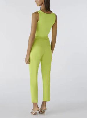 Oui - Jerseyhose FEYLIA - Größe 38 - grün