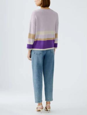 Oui - Pullover - Größe 42 - violett