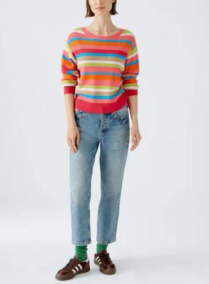 Oui - Pullover - Größe 44 - bunt
