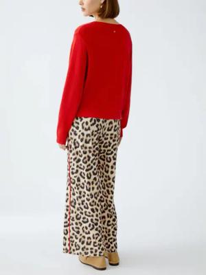 Oui - Pullover - Größe 44 - rot