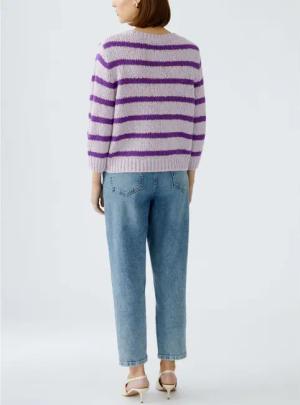 Oui - Pullover - Größe 46 - violett