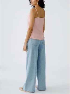 Oui - Spaghetti Top - Größe 40 - korallfarben