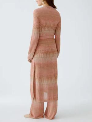 Oui - Strickmantel - Größe 42 - rosa