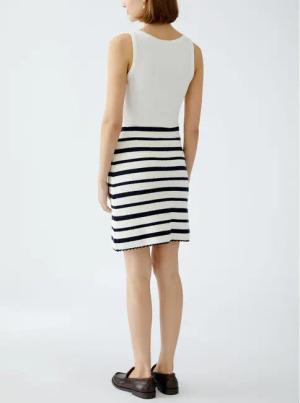 Oui - Strickrock - Größe 34 - blau