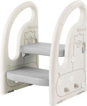 OUNUO Baby-Toilettensitz Kindertritthocker 2 Stufen, breite Klappstufen, für Kinder ab 2 Jahren