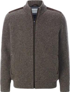 Outdoor Strickjacke BARIMO braun