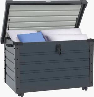 Outsunny Aufbewahrungstruhe Verzinkter Stahl