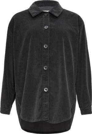 Overshirt aus Cord mit seitlichen Eingrifftaschen