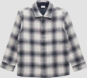 Overshirt mit Karomuster und Eingrifftaschen