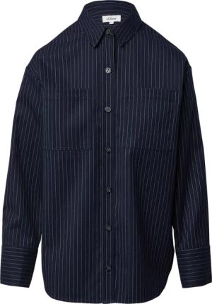 Overshirt mit Nadelstreifen in Oversize