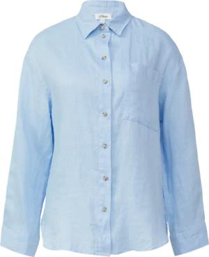 Oversize Bluse aus reinem Leinen