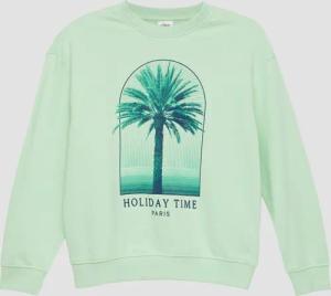 Oversize-Sweatshirt mit Frontprint