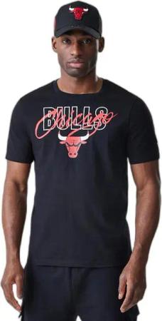 Oversize T-Shirt Chicago Bulls NBA Script Graphic
