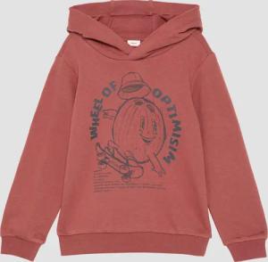 Oversized Hoodie mit Frontprint