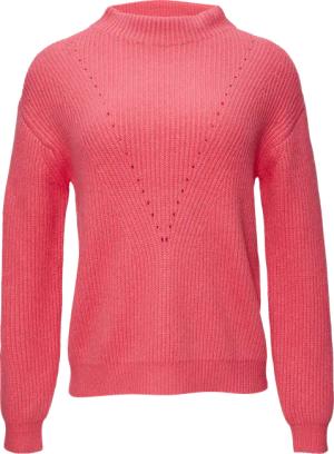 Oversized-Strickpullover mit Ajour-Detail