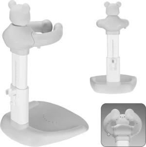 oyajia Babybadewanne Baby Badewannenständer Duschständer Höhenverstellbar, (mit AntiRutsch-Basis,Stehhilfe), Zum Baden, Windelwechseln und Waschen des Popos