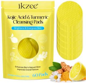 P-Beauty Cosmetic Accessories Gesichtsreinigungstücher Gesichtspads Gesichtsreinigung Kurkuma Turmeric Cleansing Pads, 1-tlg., Ideal für die tägliche Anwendung, Sanfte Haut Pflege