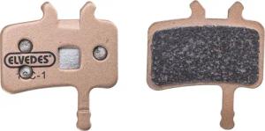 Paar metallischer Fahrradbremsbeläge Elvedes Avid mech. 2002-2004 / BB7 / all Ju