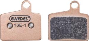 Paar metallischer Fahrradbremsbeläge Elvedes Hayes Stroker Ryde