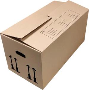 Packen24 GmbH Umzugskarton Umzugskarton L 665 x 340 x 325 mm Umzugskiste zweiwellig
