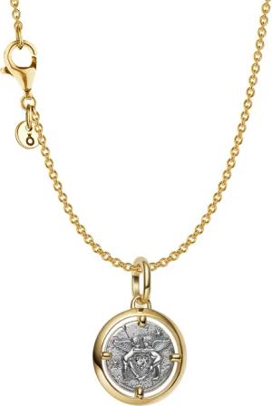 Pandora 21205 Damen Schmuck-Set Kette mit Anhänger Amor Goldfarben