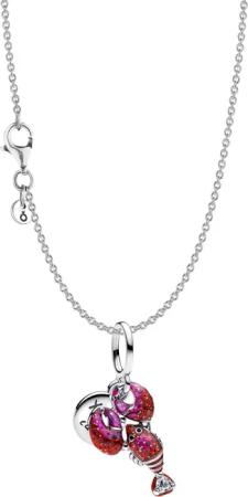 Pandora 28127 Damen-Halskette Liebes-Hummer Set Silber