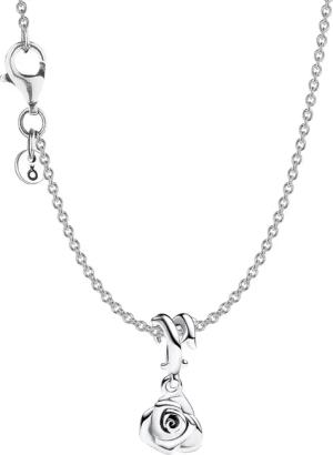 Pandora 68302 Damen-Halskette Blühende Rose Silber