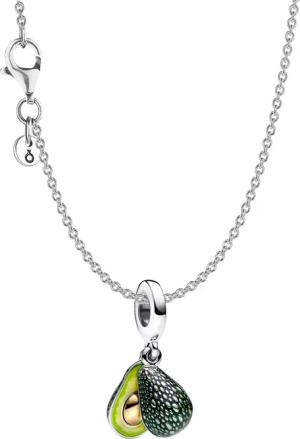Pandora 68569 Damen-Kette mit Avocado-Anhänger Geschenk-Set 925 Silber