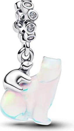 Pandora Charm - Eisbär Mutter & Junges - 794243C01
