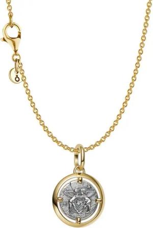 Pandora Kette mit Anhänger Schmuck-Set Amor Goldfarben